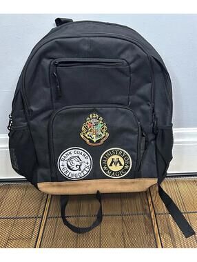 Harry Potter Themed Backpack w/ Patches